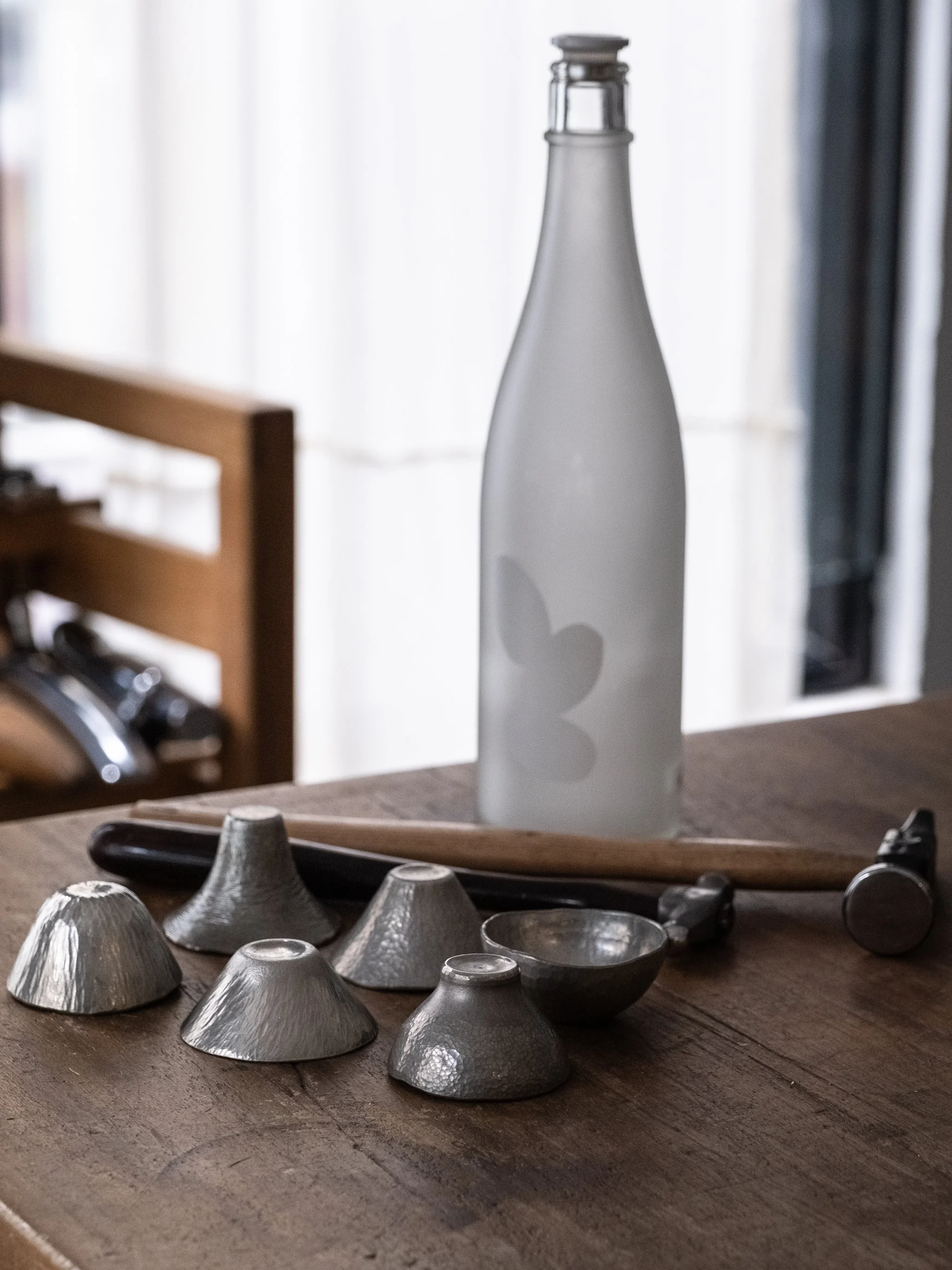 純錫清酒杯DIY工作坊Pure Tin Sake Cup Forging Workshop｜小班教學